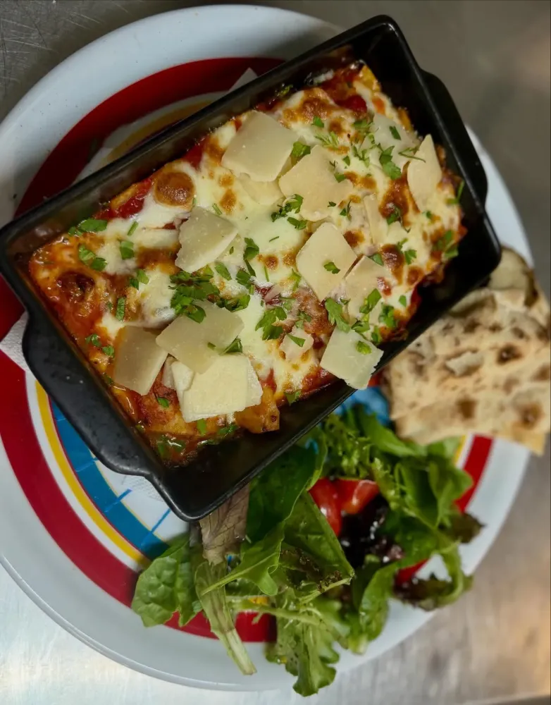 lasagnes poulet forestiere